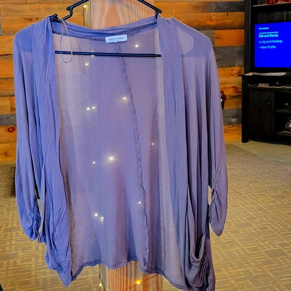 Women's Open Front Top
